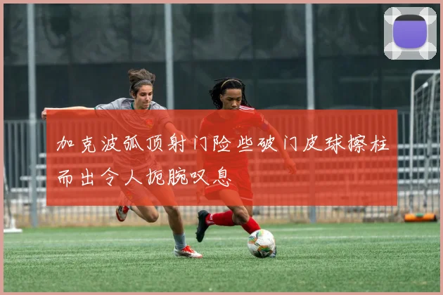 加克波弧顶射门险些破门皮球擦柱而出令人扼腕叹息